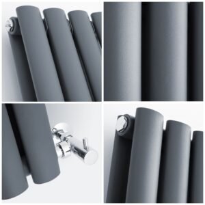 Design Radiator Horizontaal Antraciet | Kies De Afmeting | Revive