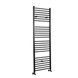 Handdoekradiator Vlak Zwart | Kies de Afmeting | Nox