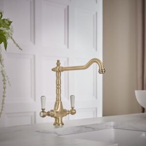 Keukenmengkraan Klassiek – Geborsteld Goud | Elizabeth