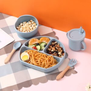 7 Stuks Set Baby Zachte Siliconen Sucker