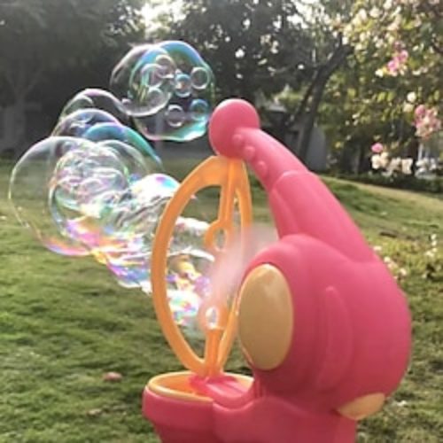 Rocket bubble gun